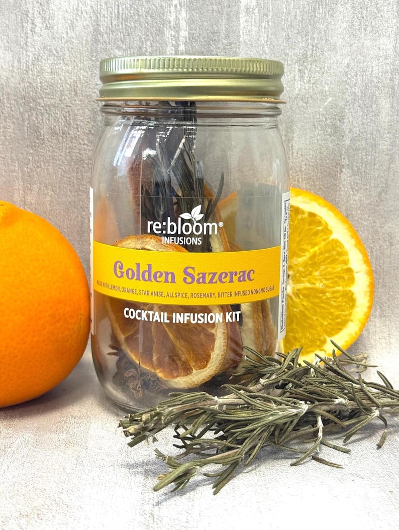 COCKTAIL or MOCKTAIL INFUSION Kit - Craft Cocktail Jar - Rebloom ...