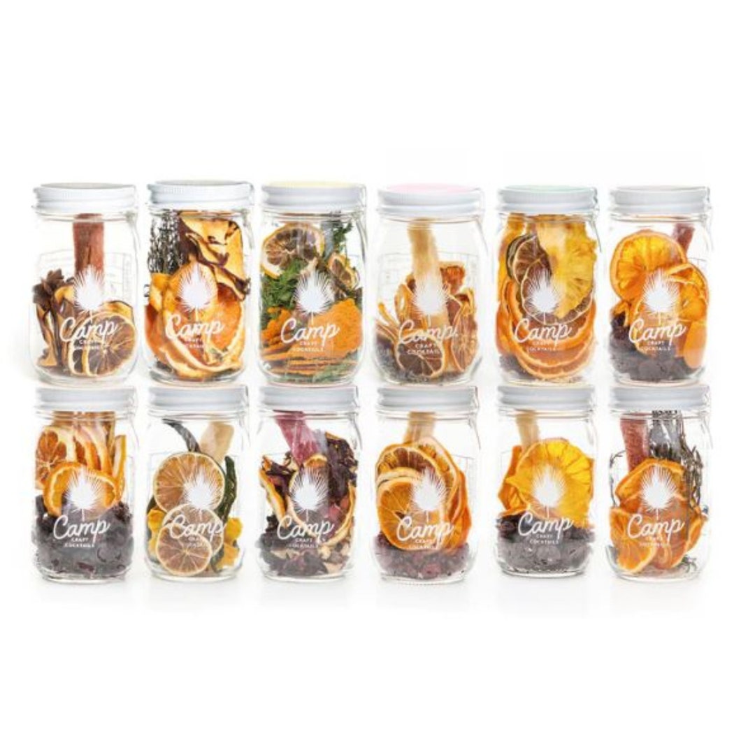 Kraft Mason Jar Zipper Bags with Clear Front, 100 Pack