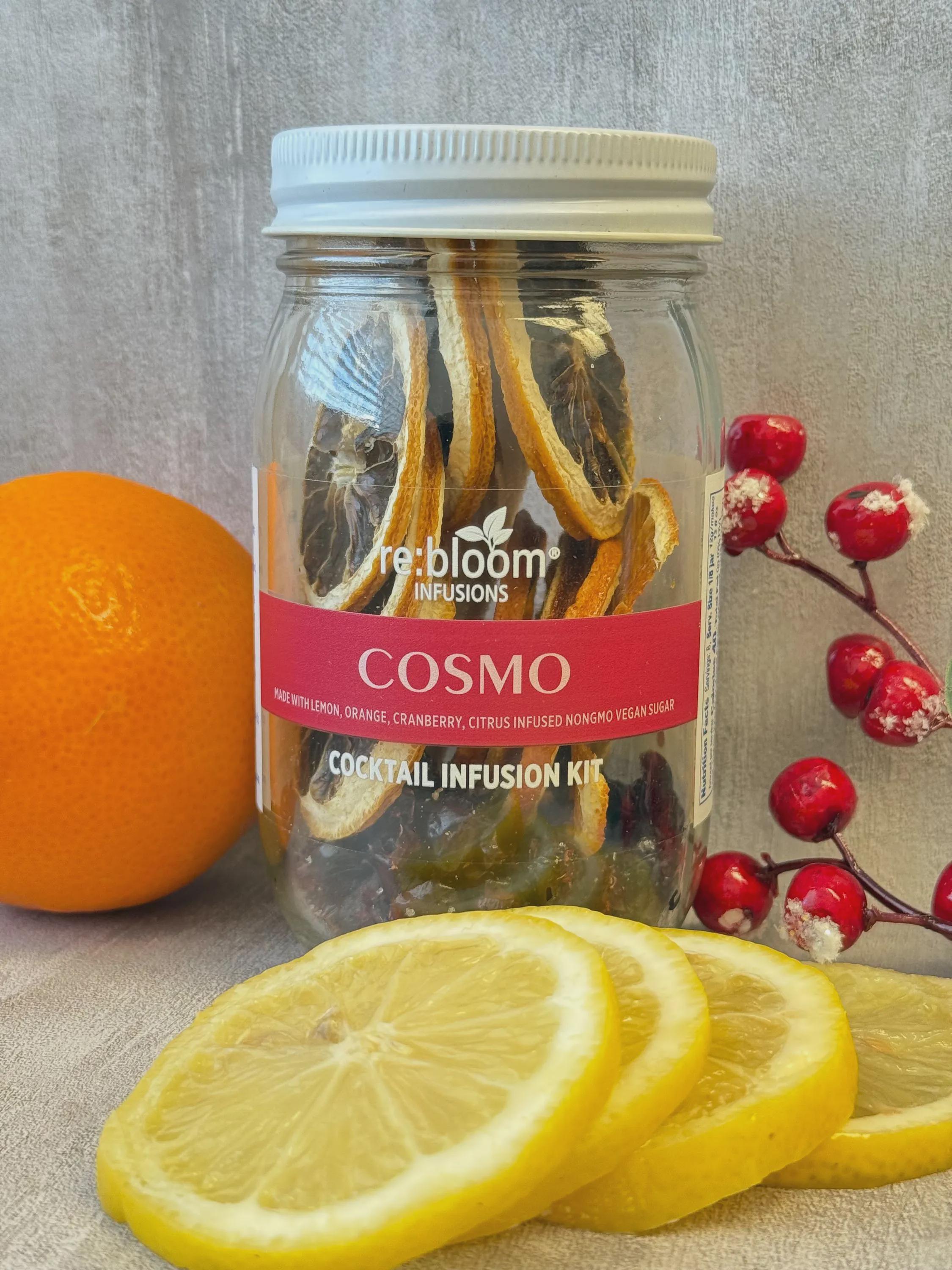 Camp Craft Cocktail Mix - Pineapple Jalapeño | Premium Drink Mixer Infion Kit with Dehydrated Fruit, Herbs and Vegan Sugar | 16 oz Glass Jar Mixer for Cocktails, Margaritas, and