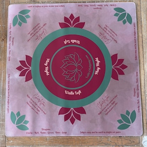 Mahjong Instructional Mat: Neoprene Beginner&#39;s Guide