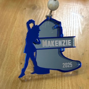 Drill Team Ornament, wähle Deine Farben, personalisiert und personalisiert