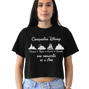 Summit crop top, D2 Summit, D1 Summit, cheer shirt, Conquering Summit One Mountain at a time, Summit Bound