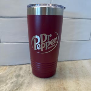 Dr Pepper 20 oz Becher, können personalisiert werden