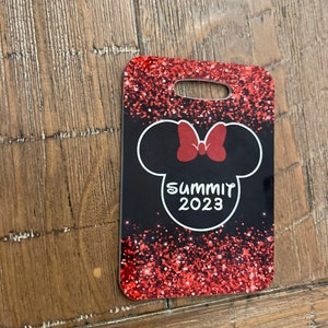 Summit 2023 luggage tag,  can also do Nationals, the one, team logo. 2 sided