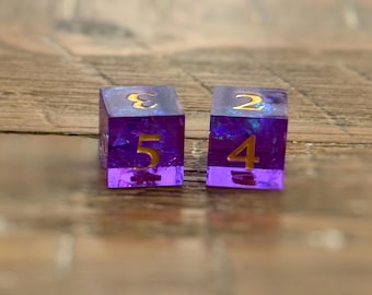 purple prism dice