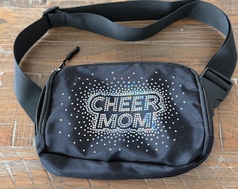 Cheer Mom Heuptasje, met lovertjes en glanzend! Perfect voor Worlds, Summit, NCA, UCA, The One, Allstar Worlds