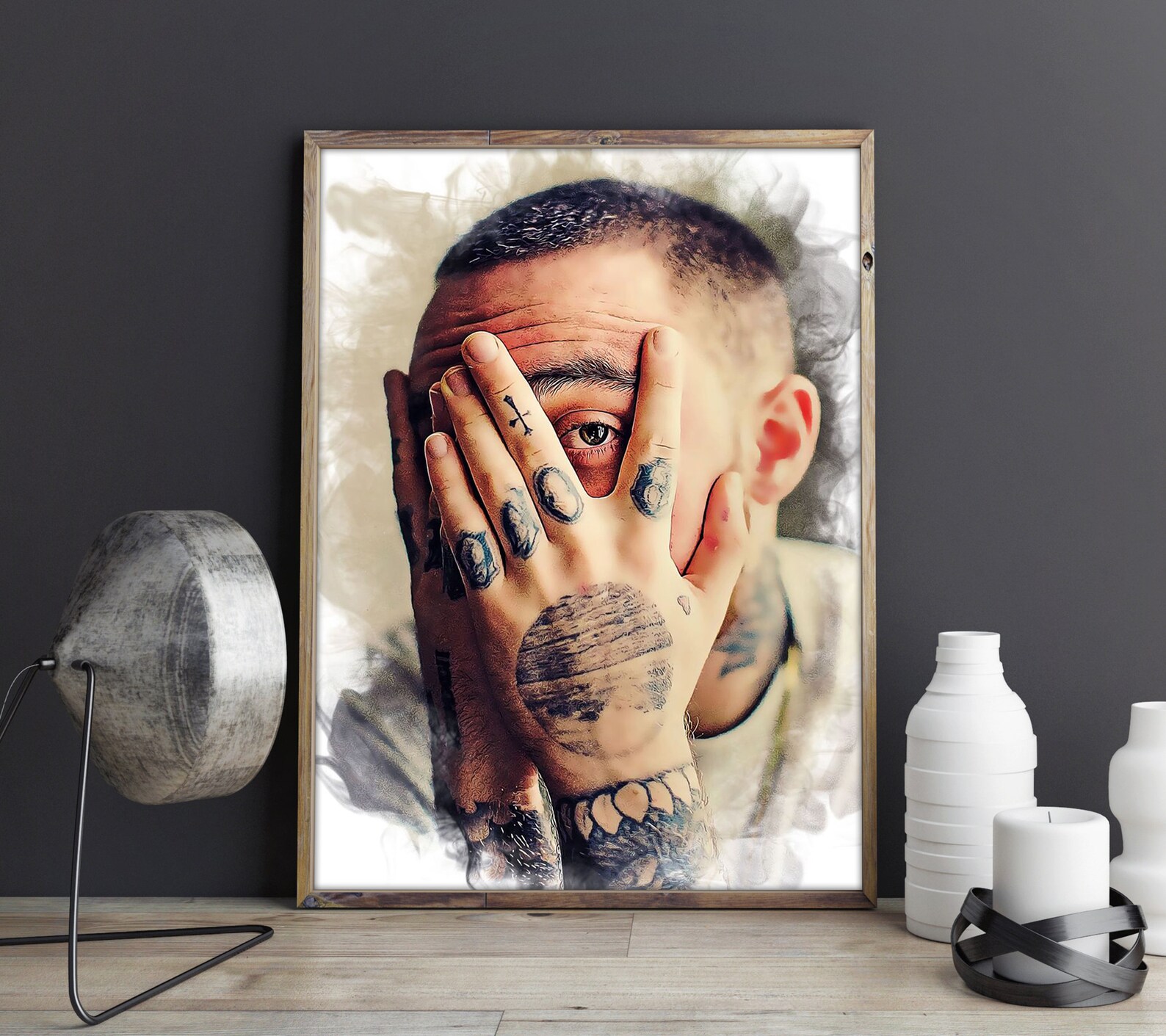 Mac Miller poster for wall decorating Famous rapper poster Etsy