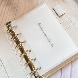 Envelopes de dinheiro em velino A7 | Envelopes para enchimento de dinheiro | Minimalista | Personalizável