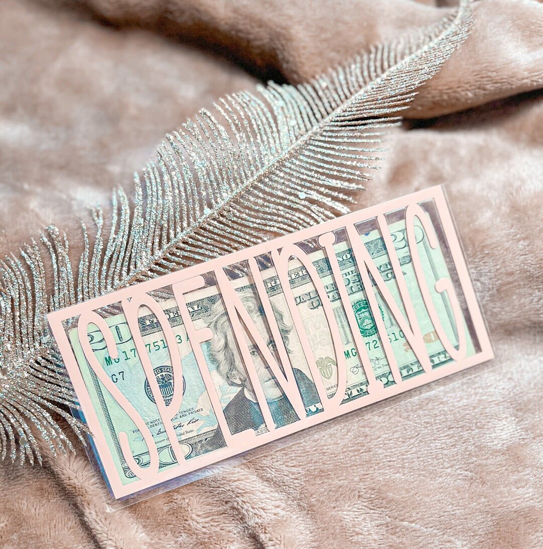 Clear Vinyl Cash Envelopes Personal & A7 Customizable Etsy