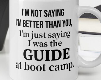 USMC Boot Camp Guide Mug