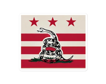 DC Snake Flag Sticker