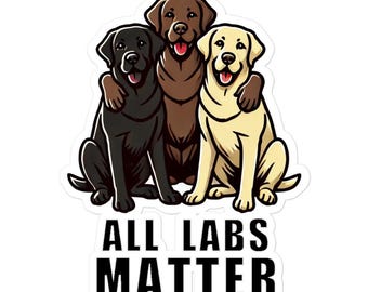 All Labs Matter Sticker