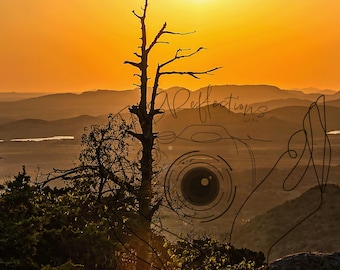 Mount Scott Sunset Photography: Wichita Mountains, Oklahoma Wall Art