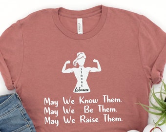Camisa de mujer fuerte, camisa de mamá, camisa de mujer, camisa de mamá fuerte, mamá fuerte, mujeres fuertes