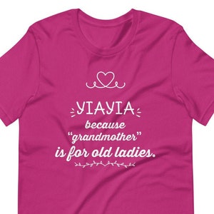 Yiayia Because Grandmother Funny Yiayia Shirt Gifts for Yiayia Greece Greek Grandmother Best Gift Idea for Yiayia Birthday Christmas
