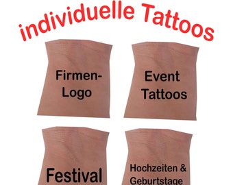 personalized tattoos, event tattoos, festival, birthday, individual pictures, wedding gift, corporate party, marathon, party tattoos