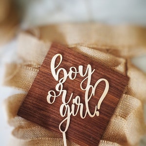 boy or girl Topper