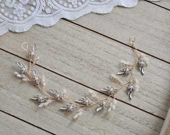 Hair comb bridal, hair accessories gold, hair accessories wedding, headpiece gold bridal, bridal comb gold, bridal headpiece wedding, rhinestone gold