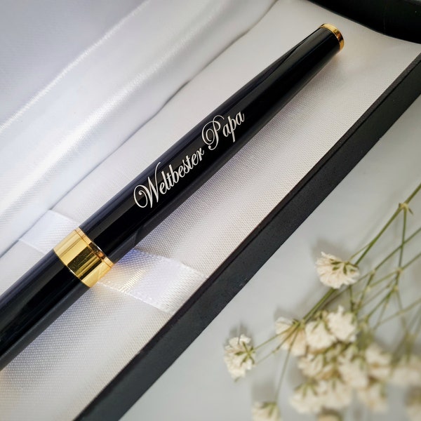 personalized ballpoint pen as a gift, Father's Day gift