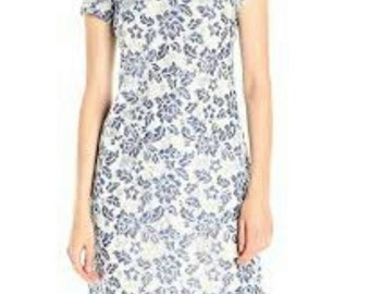 blue and white tommy hilfiger dress