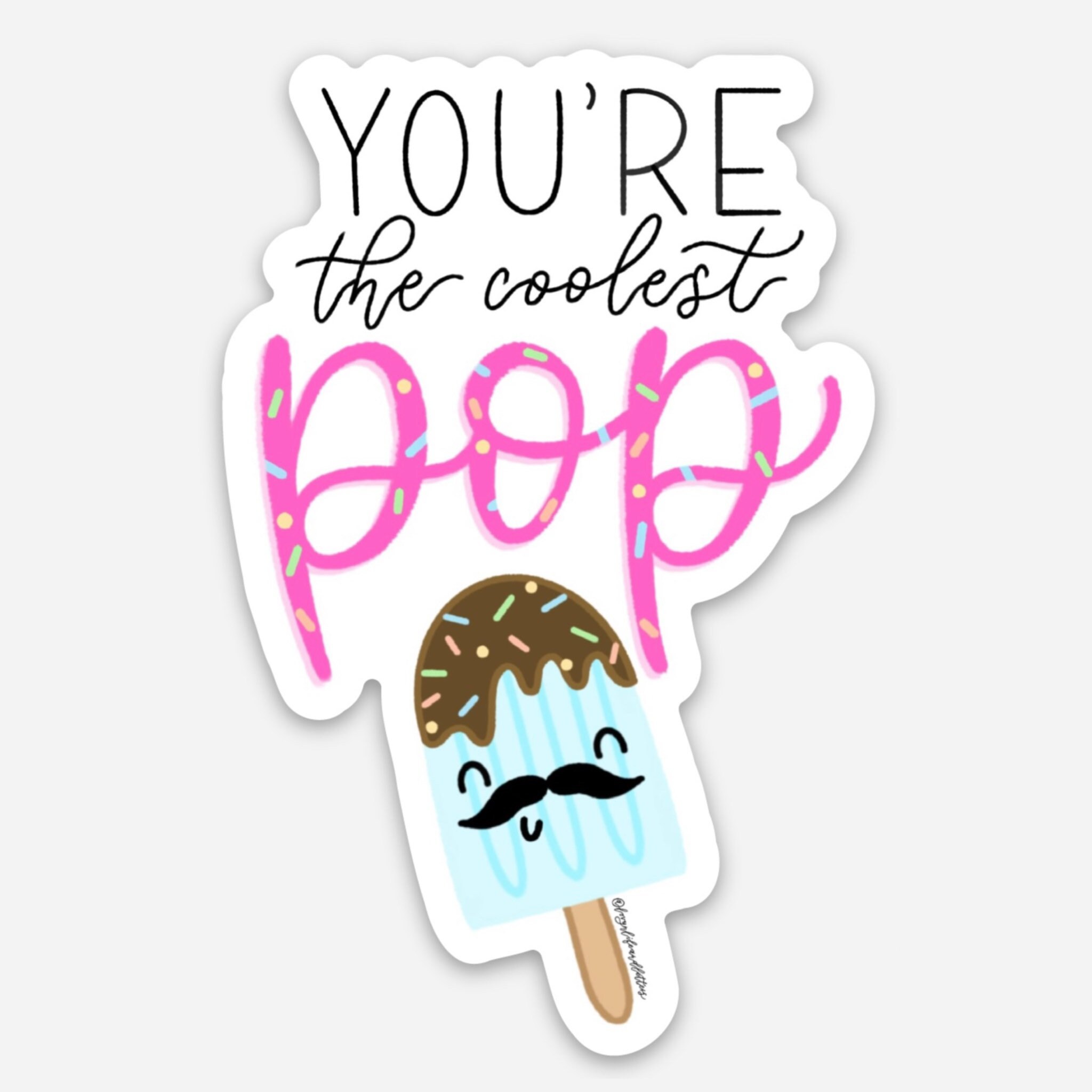 Ice Cream Popsicle Puns sticker Etsy