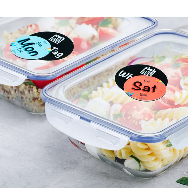 Track your leftovers with reusable labels