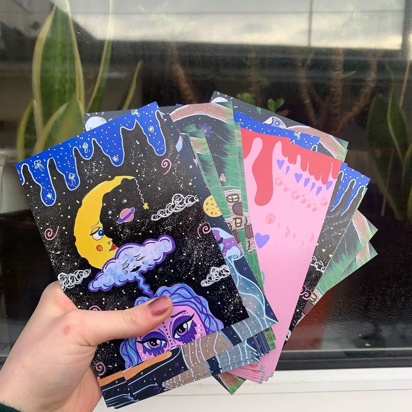 Mini Art Prints Mini Prints Art Print 6x4 Print Trippy Etsy UK