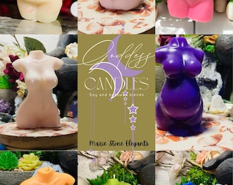 Beeswax Goddess Candle - Plus Size