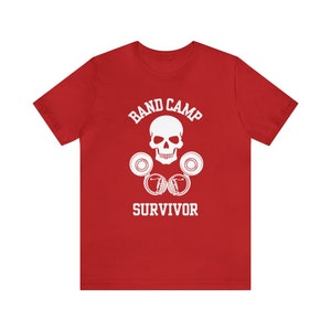 Band Camp Survivor T-Shirt: Unisex Jersey Tee