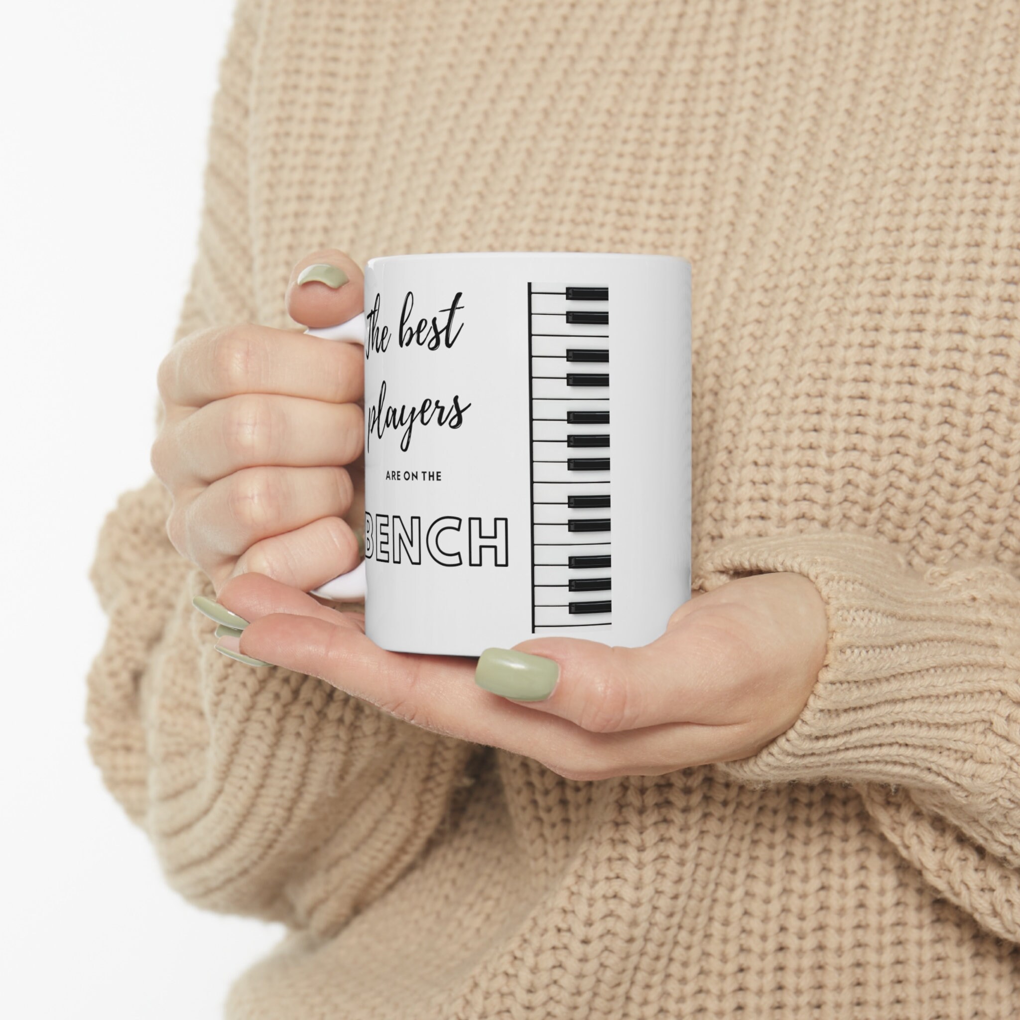 The Best Players Are on the Bench Piano Mug for Your Favorite Piano ...