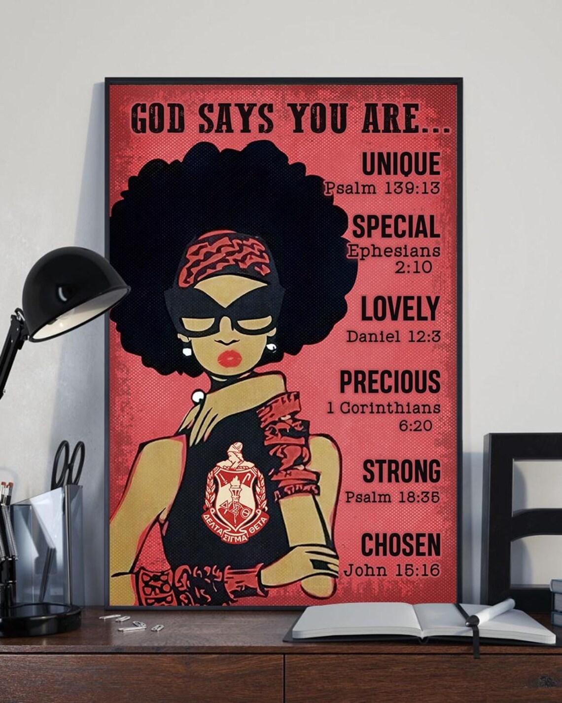 Black Woman God Says You Are Canvas Black Girl Canvas Art Etsy