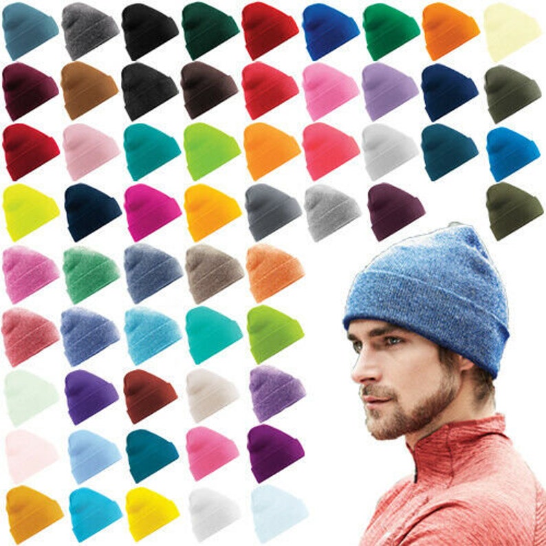 Premium Quality BEECHFIELD Original Cuffed Beanie Double Etsy