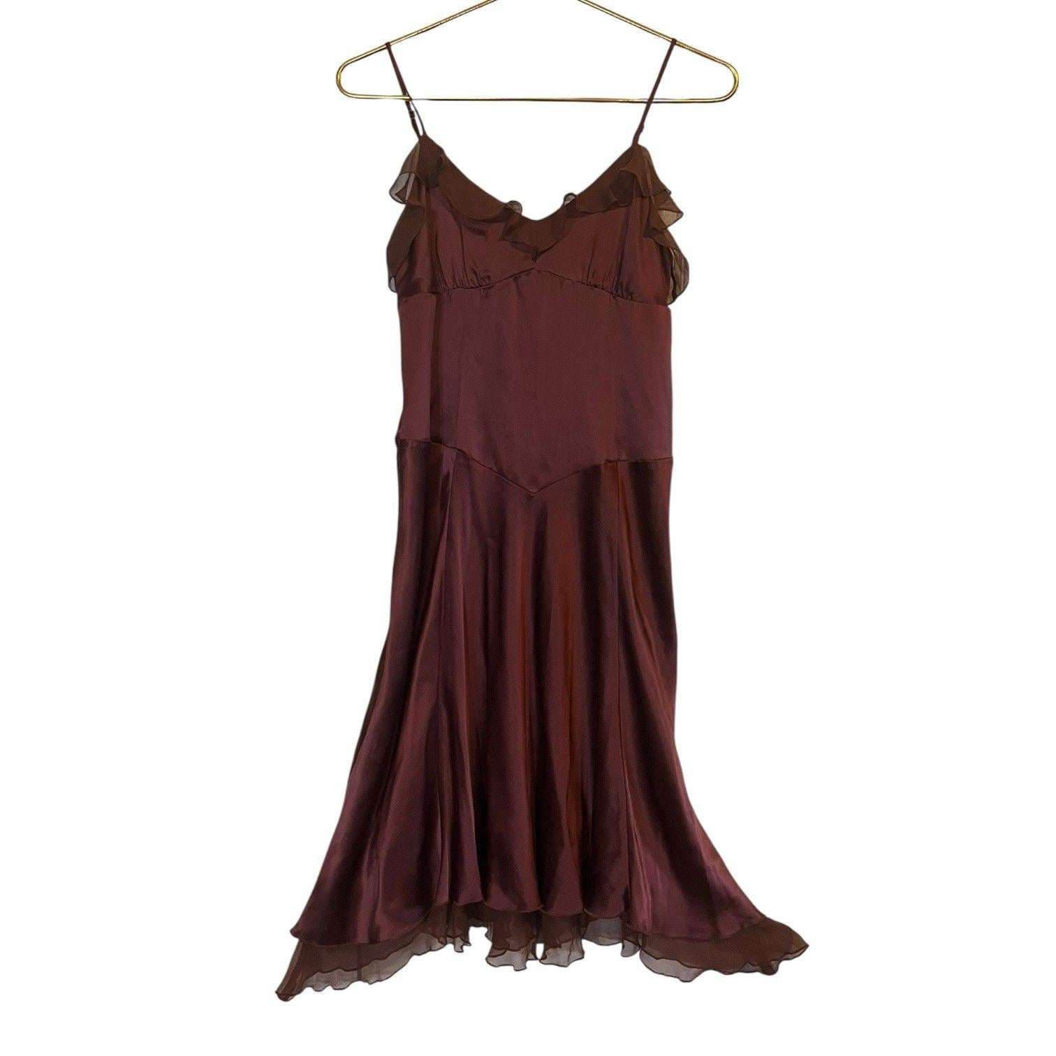 Rust Slip Dress - Etsy