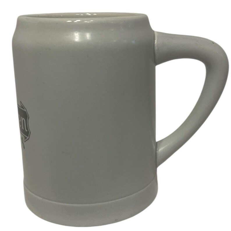 Boccale da birra Heineken da 473 ml in ceramica vintage Ceramarte Brasile Barware Decor Mug immagine 2