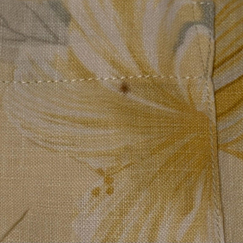 Vintage Tommy Bahama Linen Hawaiian Shirt Mens S Banana Leaf Resort Camp EUC image 9