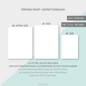 2026 Weekly Planner: Printable Minimalist Design (Digital Download) image 7