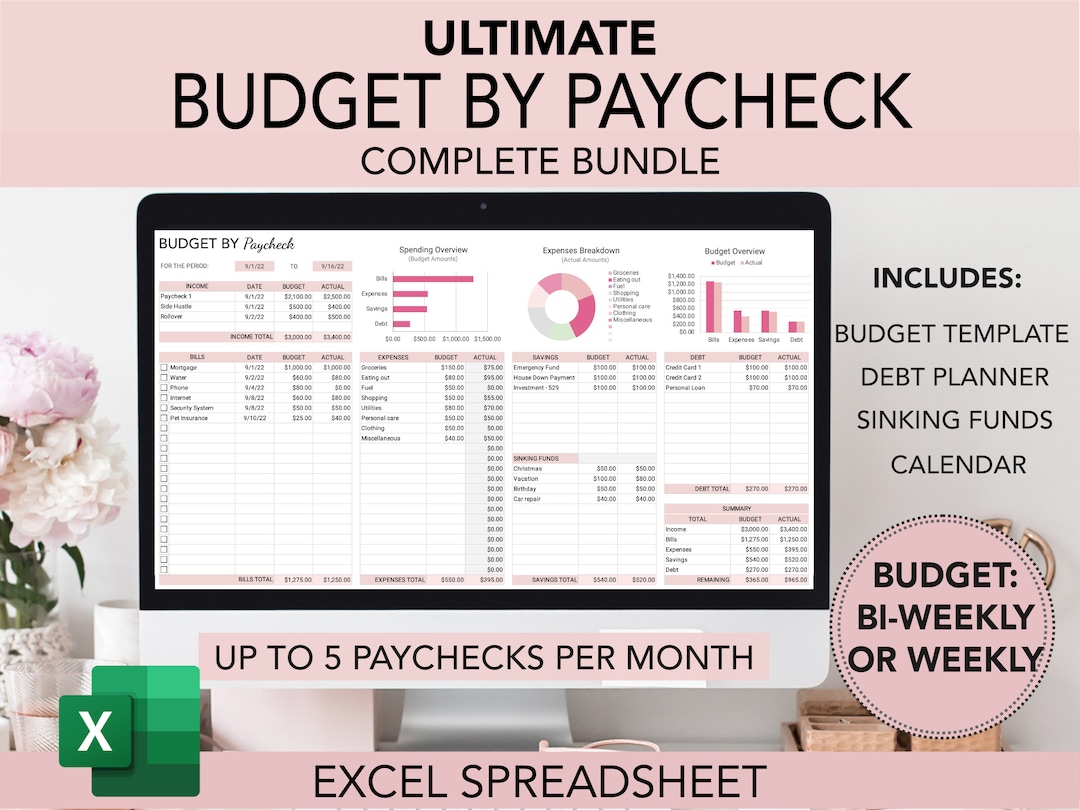 Excel Budget by Paycheck, Bi-weekly Budget, Paycheck Budget Template, Budget Spreadsheet, Paycheck Budget Planner, Digital Budget, - Etsy excel-budget-by-paycheck-bi-weekly-budget-paycheck-budget-template-budget-spreadsheet-paycheck-budget-planner-digital-budget-etsy