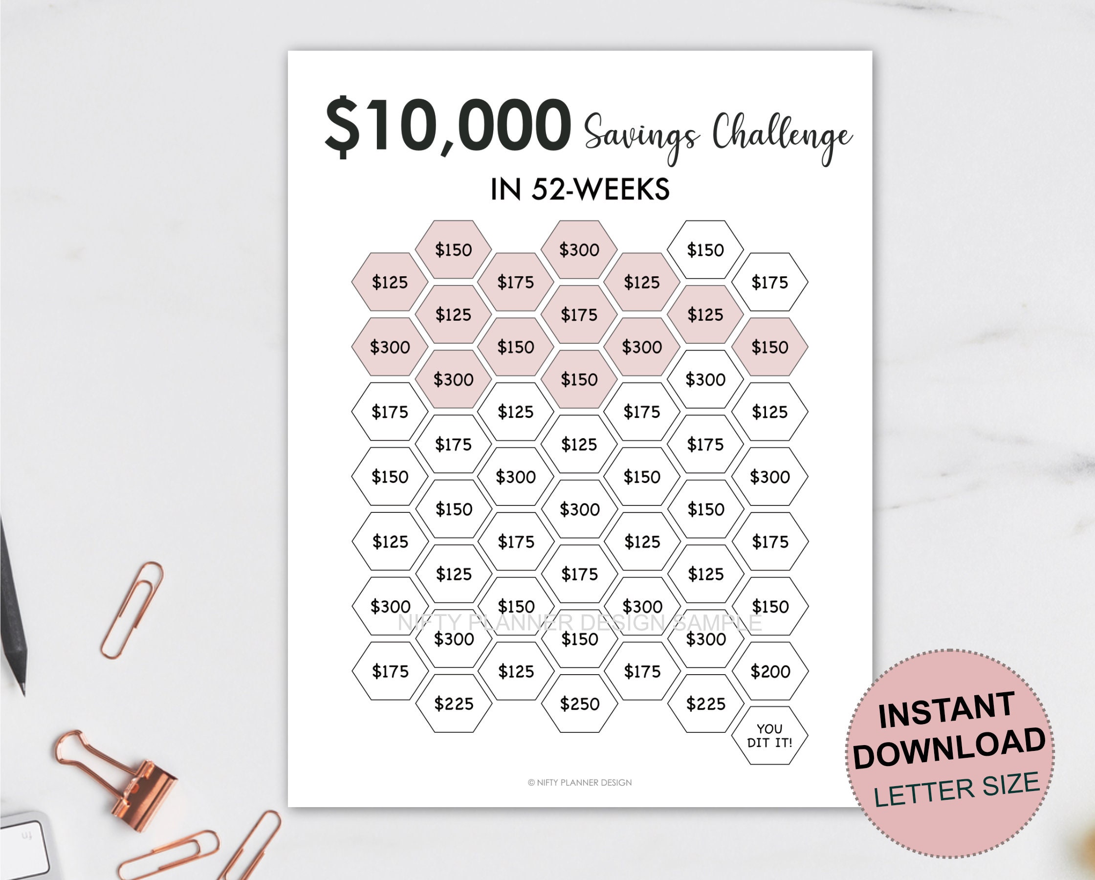 10000-money-saving-challenge-10000-savings-tracker-etsy