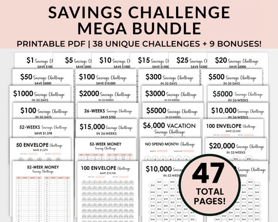100 Saving challenge デザイン⑫ Box ver. 100 Saving challenge デザイン⑫ Box ver.