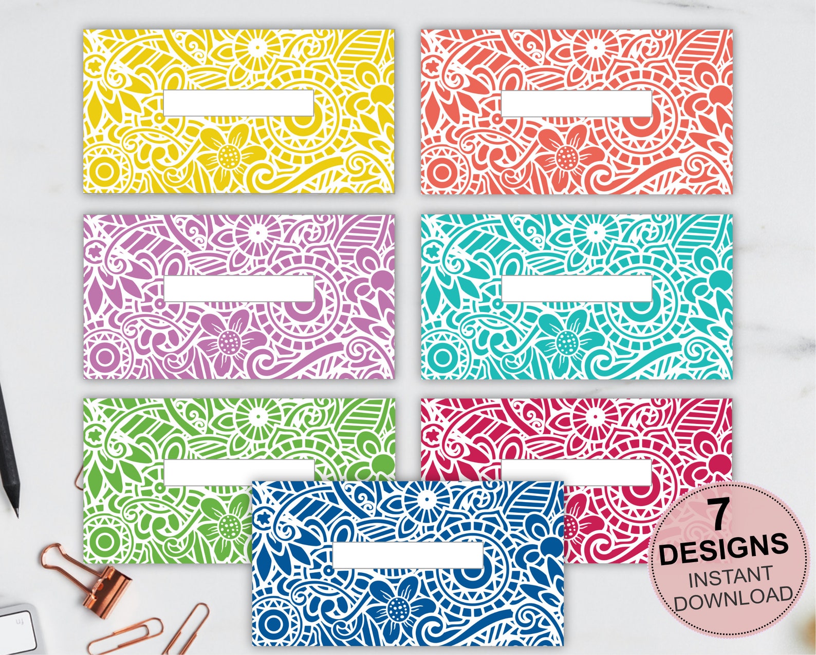 Printable Cash Envelope Templates to Help You Organize Your Money 7