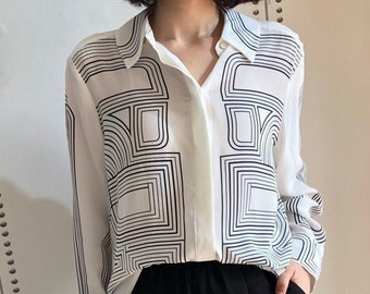 smart casual blouse