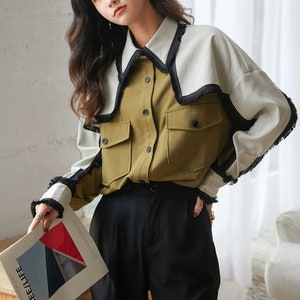 Silk blouse Louis Vuitton Navy size 40 IT in Silk - 23419691