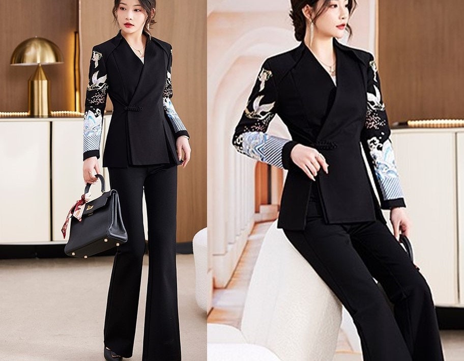 Buy Tailored Pantsuit Online In India -  India