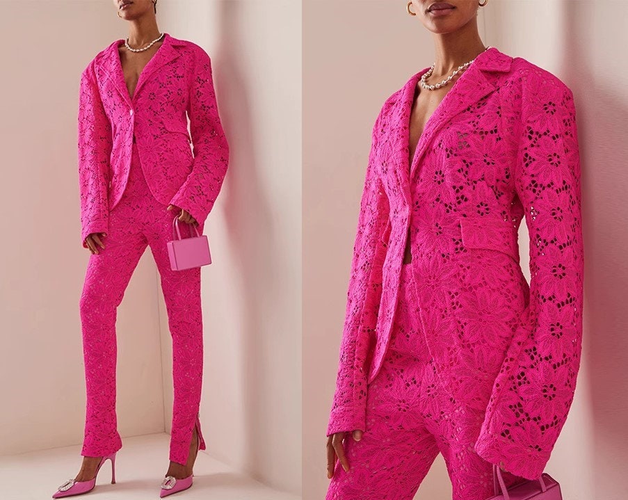 Pink Pants Suit -  Canada