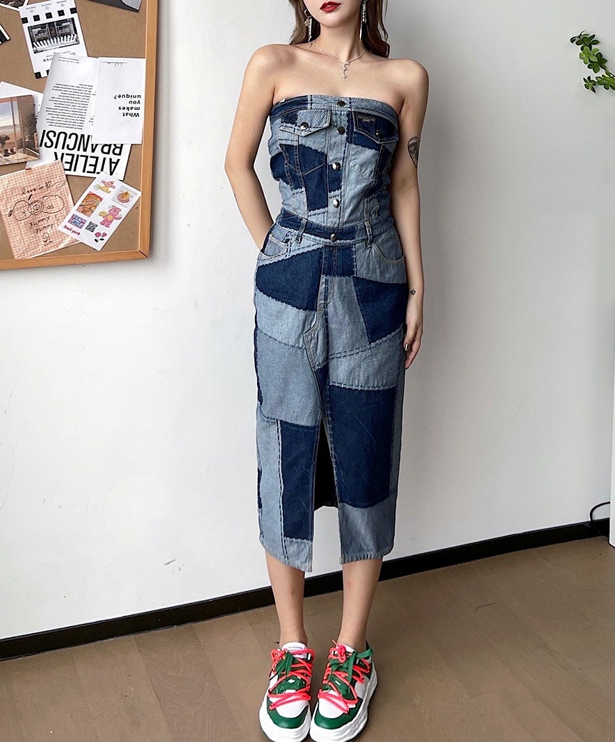 FRAME Frame Atelier Micro Flare Denim Dress | Shopbop