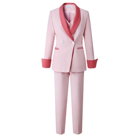 Pink Formal Jacket Suits & Suit Separates for Women for sale