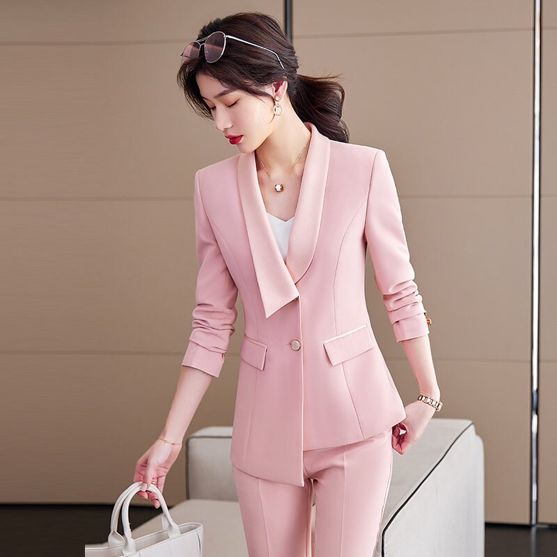 Pink Formal Jacket Suits & Suit Separates for Women for sale