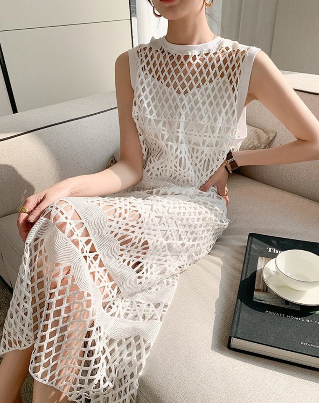 Lace one piece clearance dress
