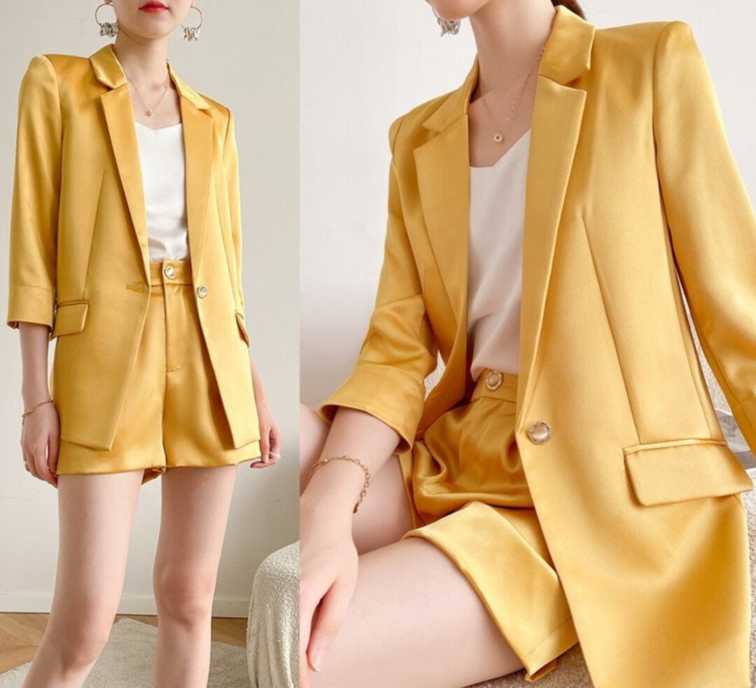 Yellow Suit - 2,745 For Sale on 1stDibs  yell0w suit, yellow suit jacket,  yell0w.suit