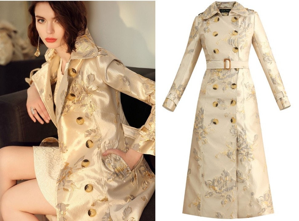 Golden Trench Coat - Ready-to-Wear